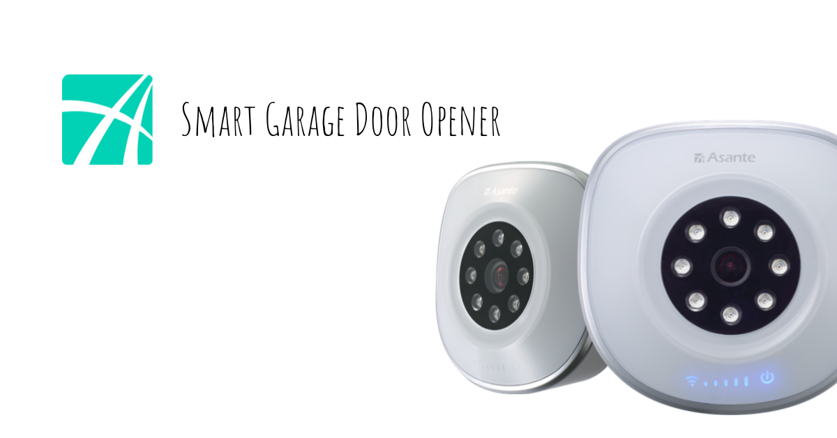 What Is Asante Smart Garage Door Opener With Camera And How It Works Smart Garage Home Automation Light Show Creator
