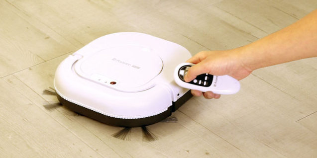 Robot vacuum with remote control